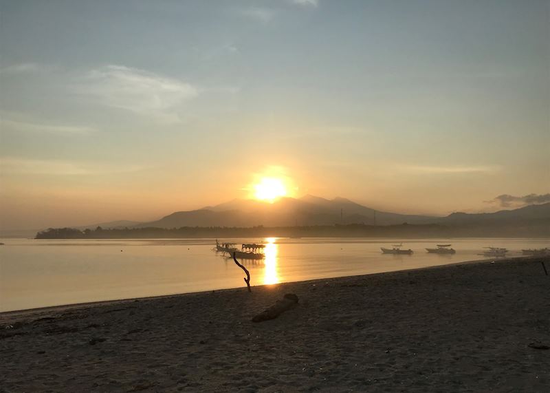 Sunrise over Gunung Rinjani