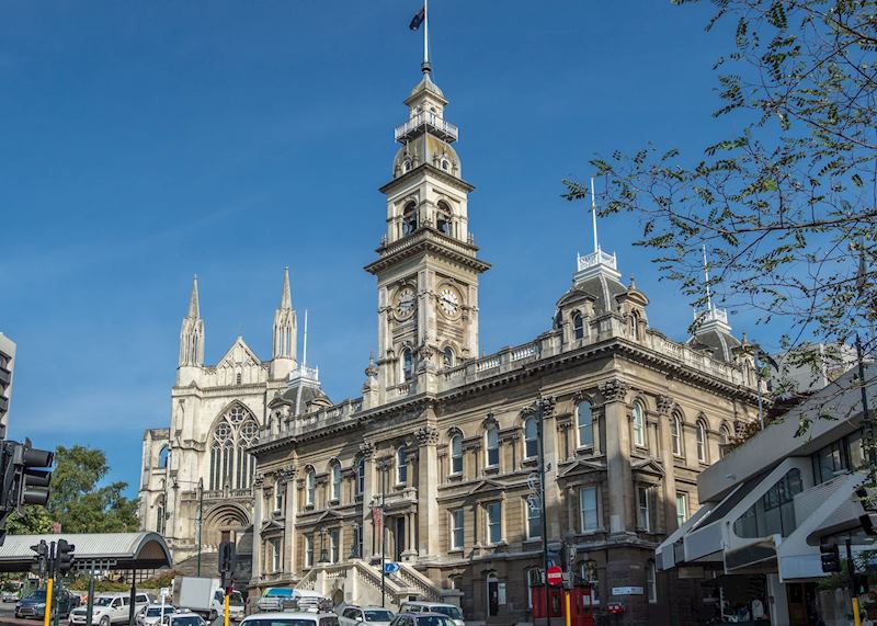 Victorian Town Hall in Dunedin