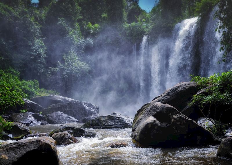 Waterfalls of Phnom Kulen, Cambodia