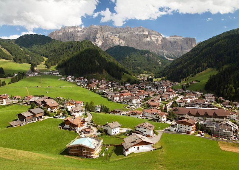 View of town, Selva di Val Gardena