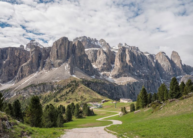 View of the Dolomites, Alta Badia