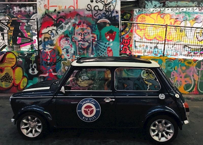 Mini Cooper orientation tour, London