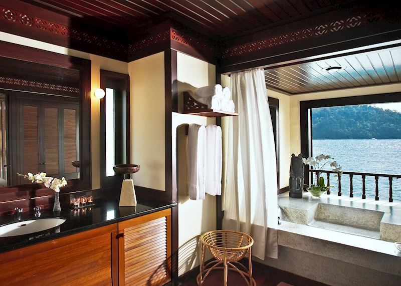 Pangkor Laut Sea Villa Bathroom
