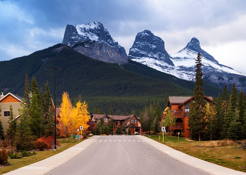 The Three Sister Mountains, Canmore