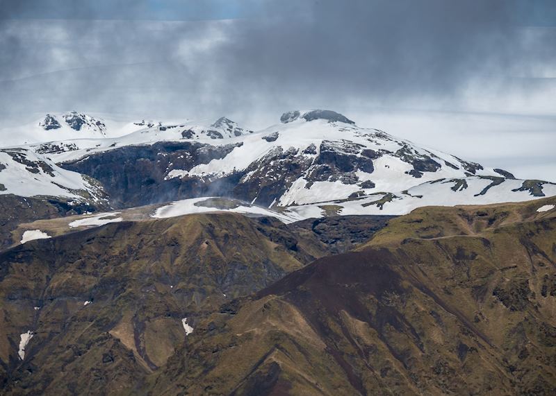 Mountains of south Iceland