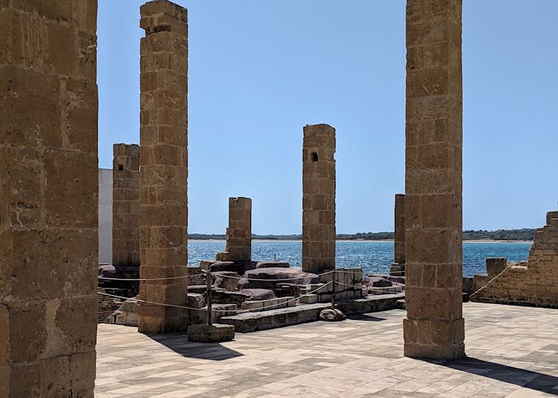Byzantine ruins, Vendicari Nature Reserve, Sicily