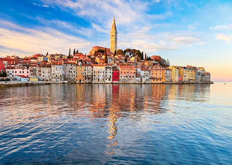 Waterfront of Rovinj, Croatia