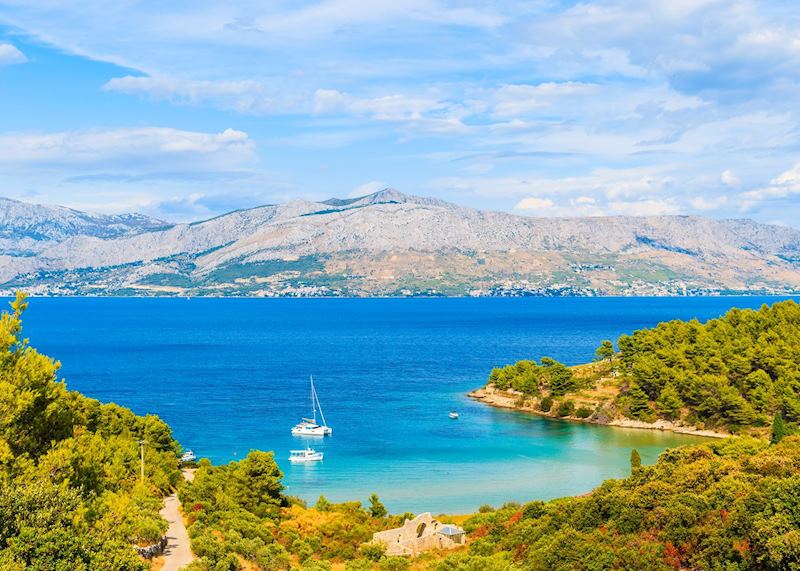 Brač coastline, Croatia