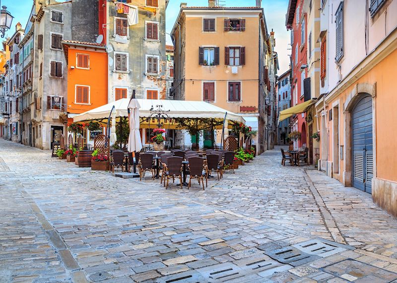 Streets of Rovinj, Dalmatian Coast
