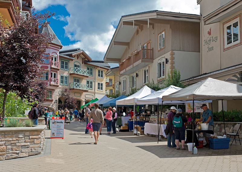 Farmer's Market in Sun Peaks