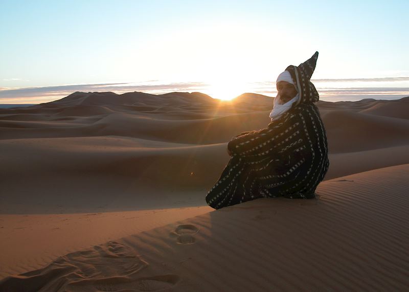 The Erg Chebbi, Morocco