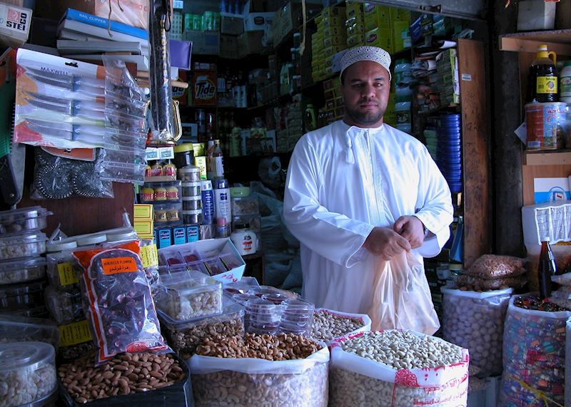 Nizwa souk stall holder