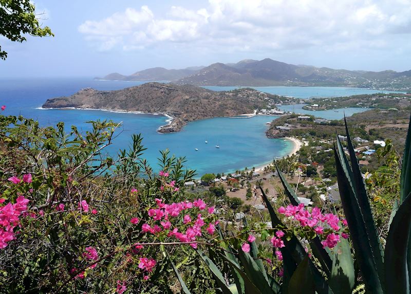 View from Shirley Heights over English Harbour