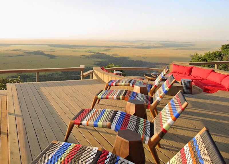 The deck