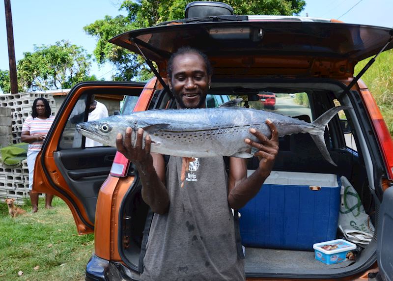 Catch of the day, St Kitts & Nevis