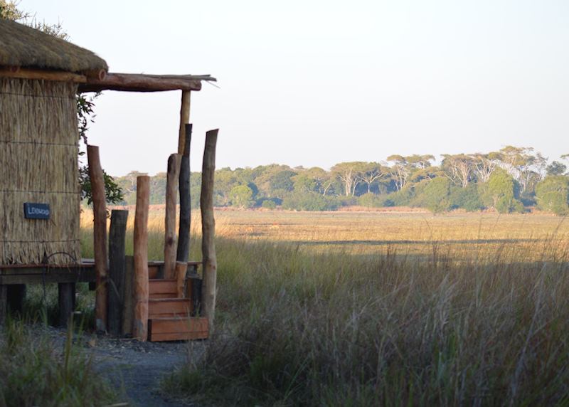 Chalet and view at Musekese Camp 