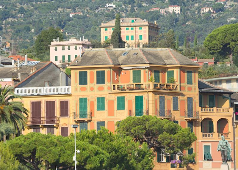 Pastel-hued buildings, Santa Margherita Ligure