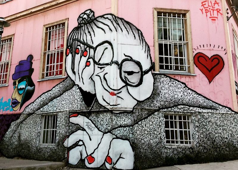 Street Art in Valparaiso