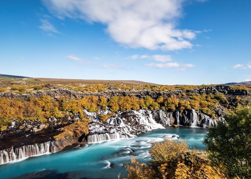 Hraunfossar, West Iceland 