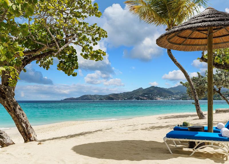 Grand Anse beach from Spice Island beach resort
