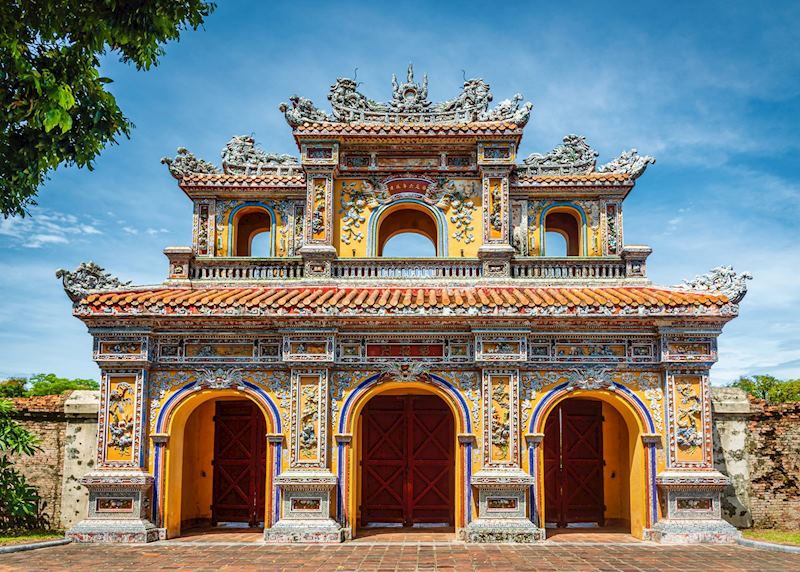 Gate at the Imperial Palace in Hue