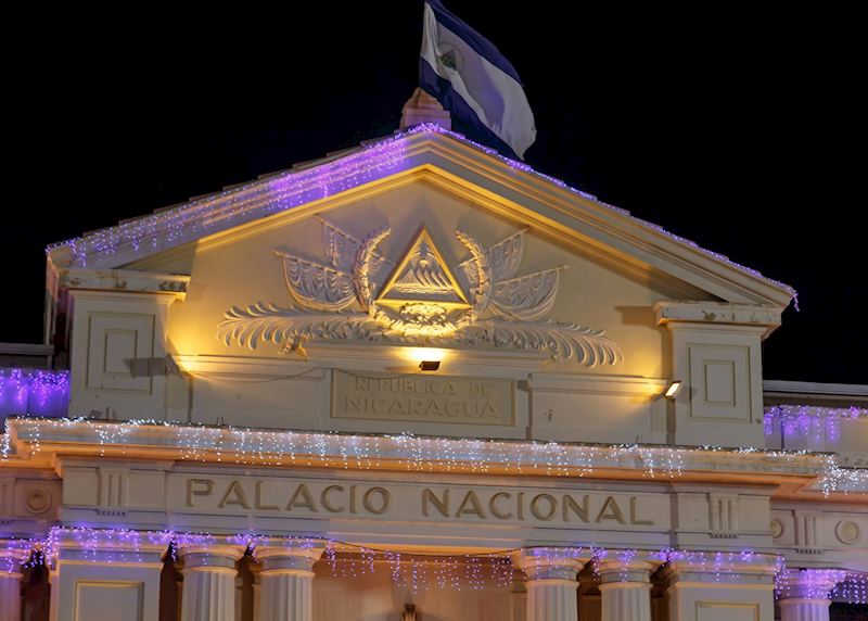 National Palace in Managua