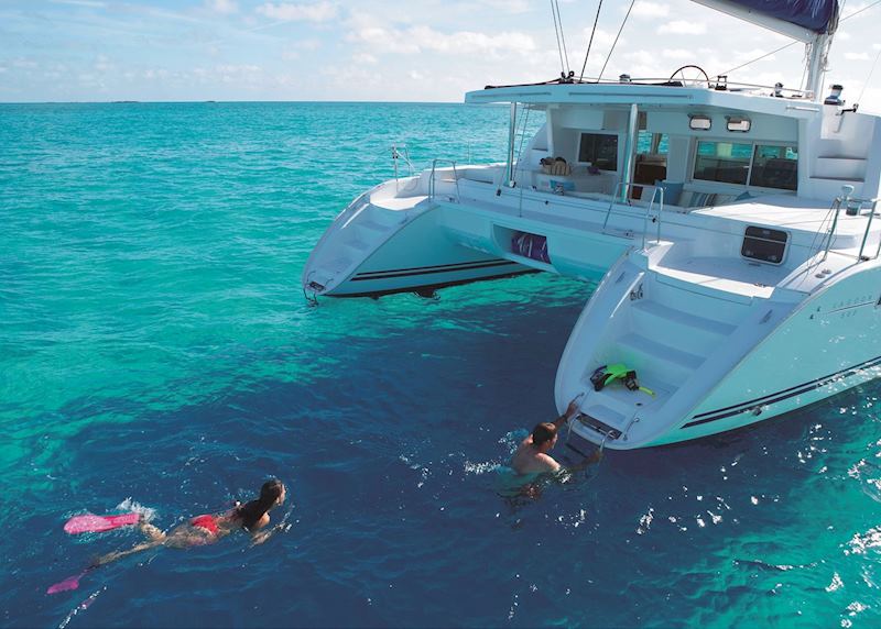 Snorkelling from Sailaway