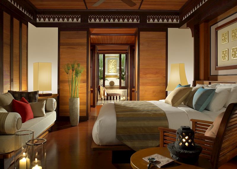 Beach and garden villa interior, Pangkor Laut Resort, Pangkor Laut