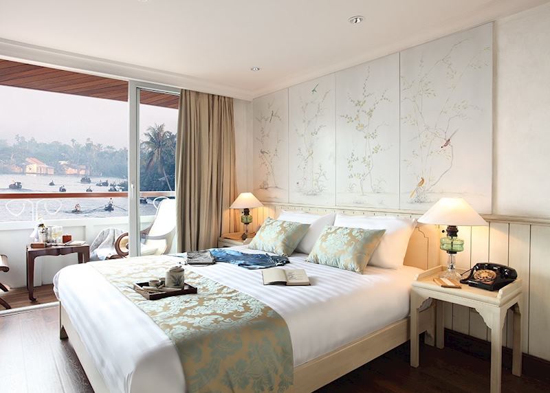 Superior stateroom, Jayavarman Boat, Siem Reap