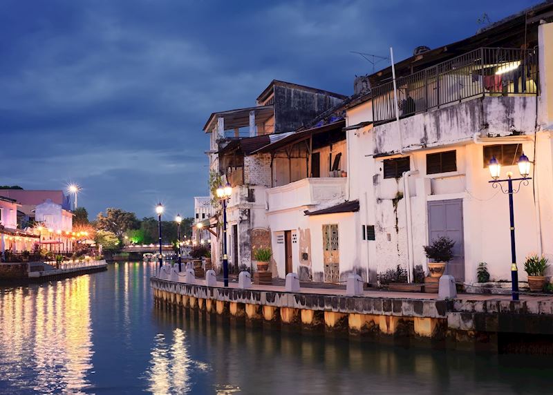 Malacca at dusk