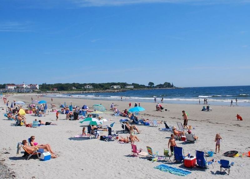 The beach at Kennebunkport