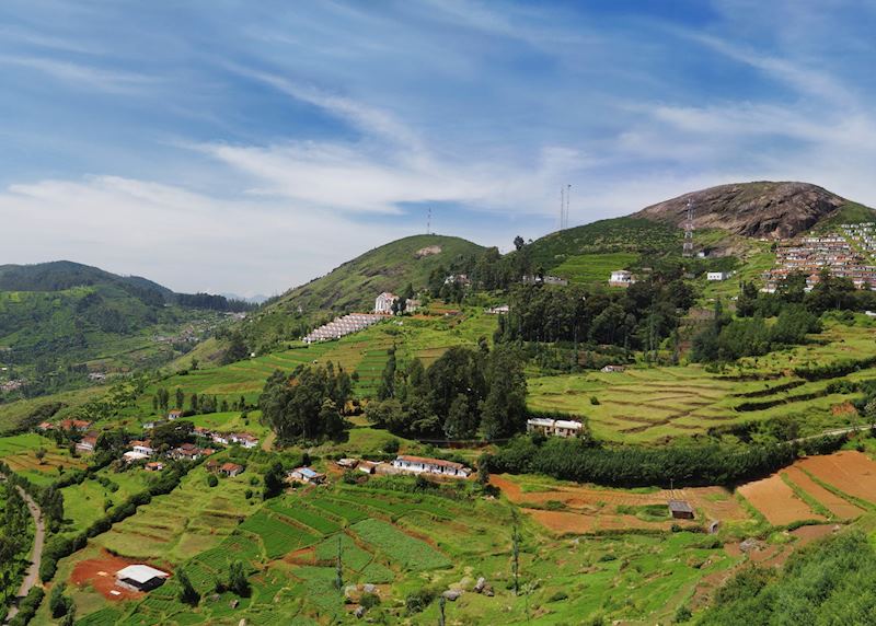 The countryside around Ooty