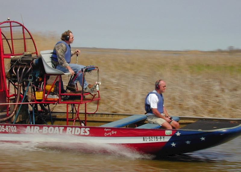 Mobile Bay Delta Air Boat Tour