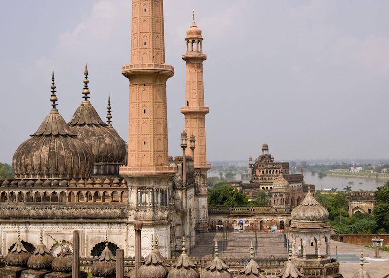The mosque at 18th Century Bara Imambara complex in Lucknow