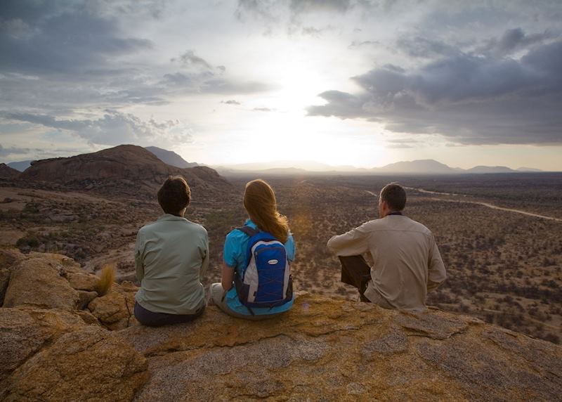 Guided walk from Erongo Wilderness Lodge