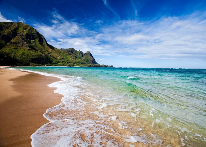 Makua Beach in Kauai