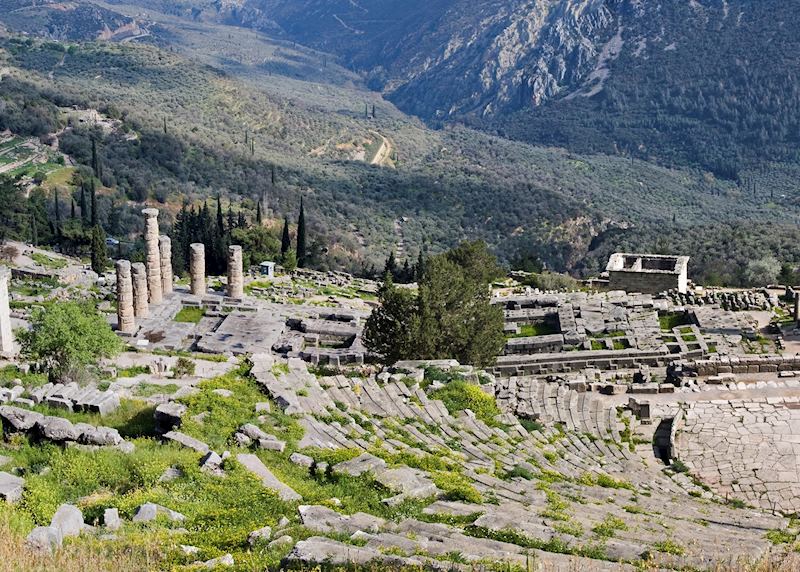 Ancient theatre, Delphi