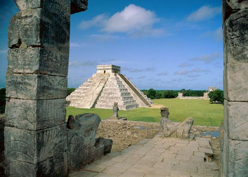 View Chichen Itza Mexico Map Gif